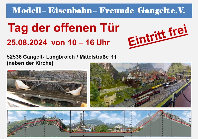 Vereinsheim Modell-Eisenbahn-Freunde Gangelt e.V.
